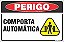 Placa de perigo comporta automática - Imagem 1