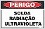 Placa de perigo não ligue  esta chave - Imagem 1