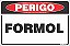 Placa de perigo formol - Imagem 1