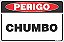 Placa de perigo chumbo - Imagem 1