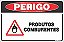 Placa de perigo produtos comburentes - Imagem 1
