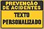 Placa de prevenção de acidente perigo de ser agarrado - Imagem 1