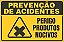 Placa de prevenção de acidente perigo produtos nocivos - Imagem 1