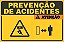 Placa de prevenção de acidente degrau - Imagem 1