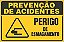 Placa de prevenção de acidente perigo de esmagamento - Imagem 1