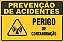 Placa de prevenção de acidente perigo de contaminação - Imagem 1
