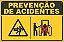 Placa de prevenção de acidente não se aproxime - Imagem 1