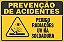 Placa de prevenção de acidente perigo radiações uv na soldadura - Imagem 1
