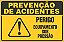 Placa de prevenção de acidente perigo equipamento sob pressão - Imagem 1