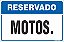 Placa de reservado para motos - Imagem 1