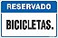 Placa de reservado para bicicletas - Imagem 1