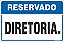 Placa de reservado para diretoria - Imagem 1