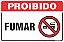 Placa de fumante proibido fumar - Imagem 1