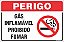 Placa de fumante  gás  inflamável proibido  fumar - Imagem 1