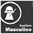 Placa de banheiro sanitário masculino - Imagem 1