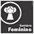 Placa de banheiro sanitário feminino - Imagem 1