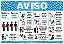 Placa de Aviso de Piscina normas da piscina - Imagem 1