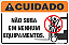 Placa de cuidado não suba em nenhum equipamentos. - Imagem 1