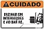Placa de cuidado buzinar em interseções e ao dar ré - Imagem 1
