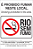 Placa de leis é proibido fumar neste local rio sem fumo eu respeito smoking prohibited in this area - Imagem 1