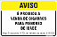 Placa de leis aviso é proibida a  venda de cigarros para menores  de idade - Imagem 1