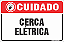Placas residenciais cerca elétrica - Imagem 1