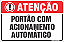 Placas residenciais portão com acionamento automático - Imagem 1