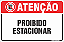 Placas residenciais proibido estacionar - Imagem 1