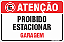 Placas residenciais proibido estacionar garagem - Imagem 1