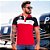 Camisa polo masculina color block - Imagem 1