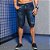 Bermuda masculina jeans moletom - Imagem 3