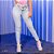 Calça skinny jeans claro - Imagem 1