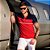 Polo masculina recortes - Imagem 1