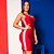 Vestido regata com logomania lateral - Imagem 1