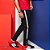 Calça jogger masculina preta de malha com barra diferenciada - Imagem 2