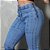 Calça jeans feminina com recortes - Imagem 3