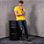 Calça masculina moletom jeans com bordado logo - Imagem 1