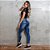 Calça super skinny cós mágico jeans - Imagem 3