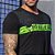 Camiseta masculina detalhe verde flúor - Imagem 4