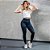 Calça super skinny com cós modelador regular - Imagem 1