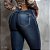 Calça skinny jeans com puídos vintage - Imagem 2