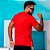 Camiseta masculina com listras - Imagem 3