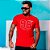 Camiseta masculina com listras - Imagem 1