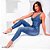 Macacão jeans com logomania - Imagem 4