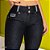 Calça capri empina bumbum jeans escuro - Imagem 6