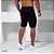 Bermuda moletom masculina mais conforto com ajuste - Imagem 4