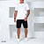 Bermuda moletom masculina mais conforto com ajuste - Imagem 5