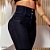 Calça jeans empina bumbum com cós super alto e logomania - Imagem 8