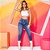 Calça jeans modeladora de curvas empina bumbum - Imagem 1