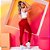 Calça jogger modeladora vermelha com efeito empina bumbum - Imagem 6